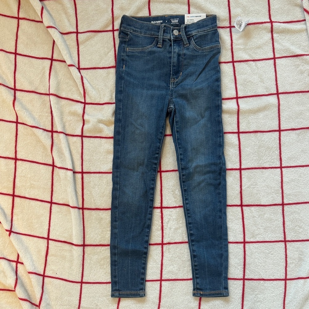 Old Navy Women's Dark Blue Skinny Jeans